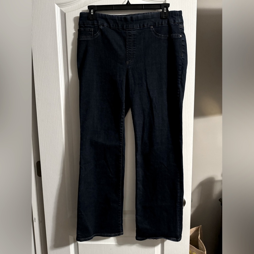Dark Blue Boot Cut Jeans
